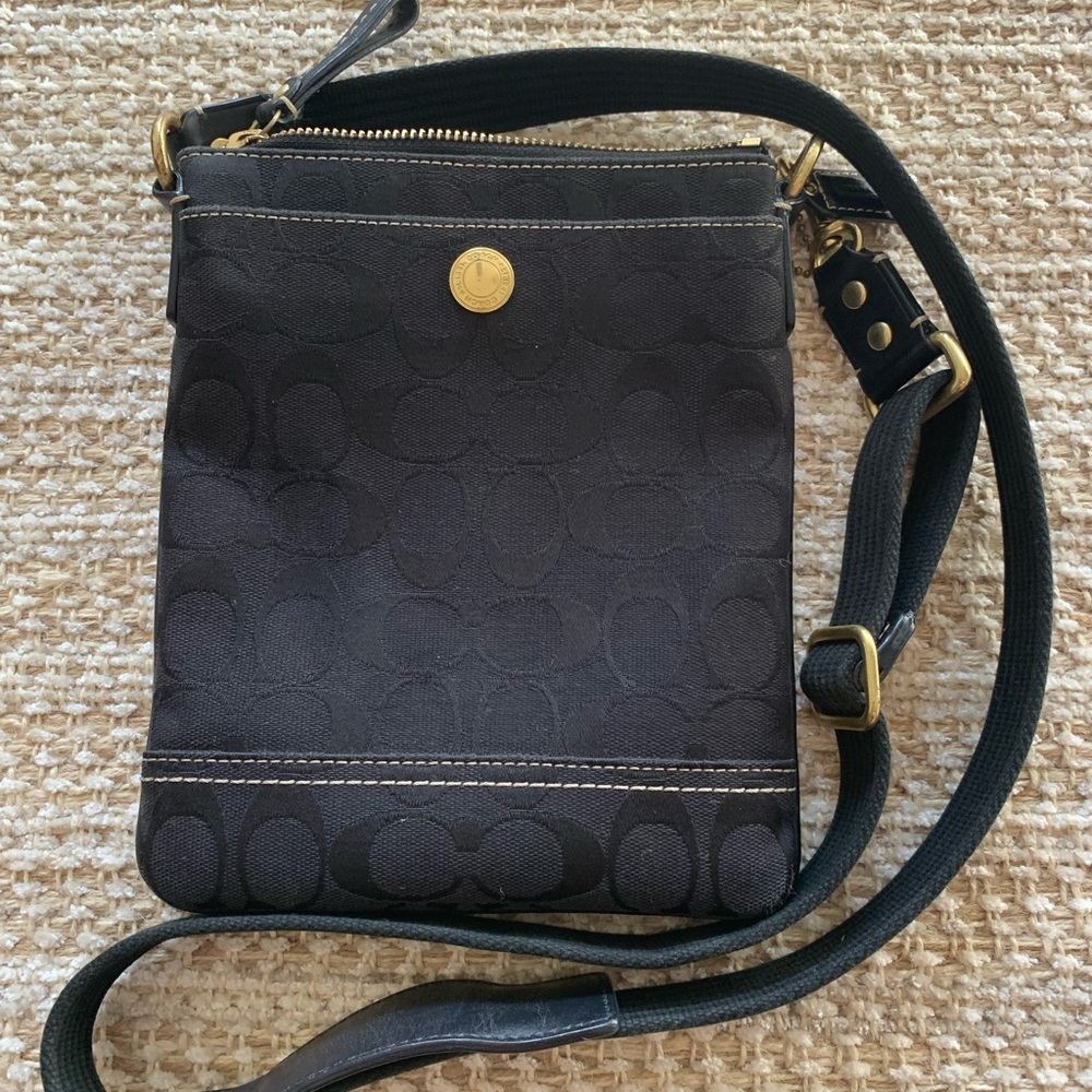 COACH Crossbody Black Purse